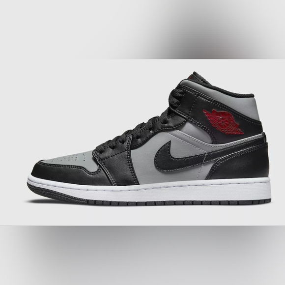 Jordan 1 Mid Shadow Older Kids' shoes - Picture 4 of 6